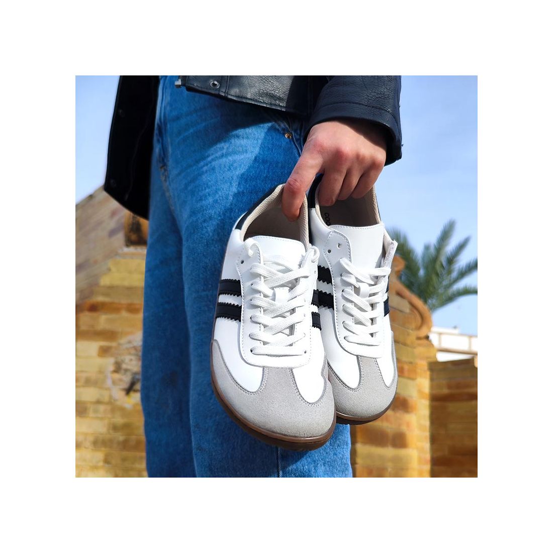 Coqueflex Ténis Samba Suede Topo
